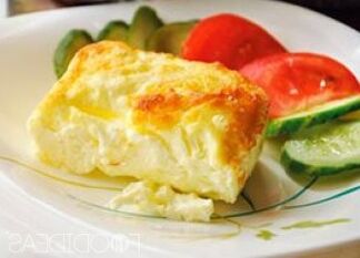 omelette aux légumes pour régime céto